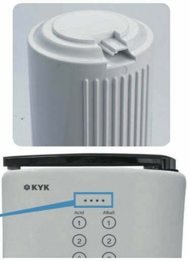 Filterlebensdauer Aquavolta Basic Wasserionisierer 7 Elektroden