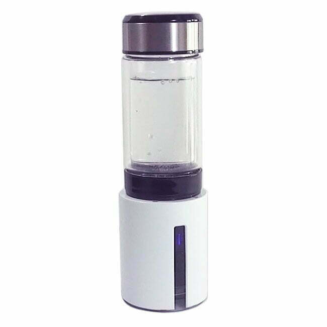 AquaVolta®-Wasserstoffbooster-PEM-Wasserionisierer-Flasche-Nah-blaues-