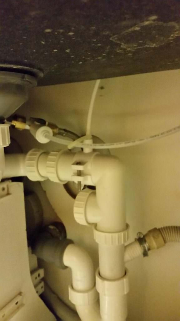 Siphon Verbindung und Tstück AquaVolta® Moses 7 Wasserionisierer