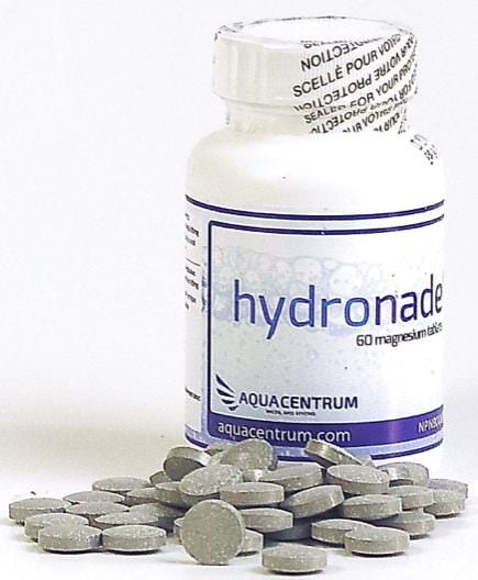 hydronade H2 comprimés effervescents de magnésium production d'eau hydrogène