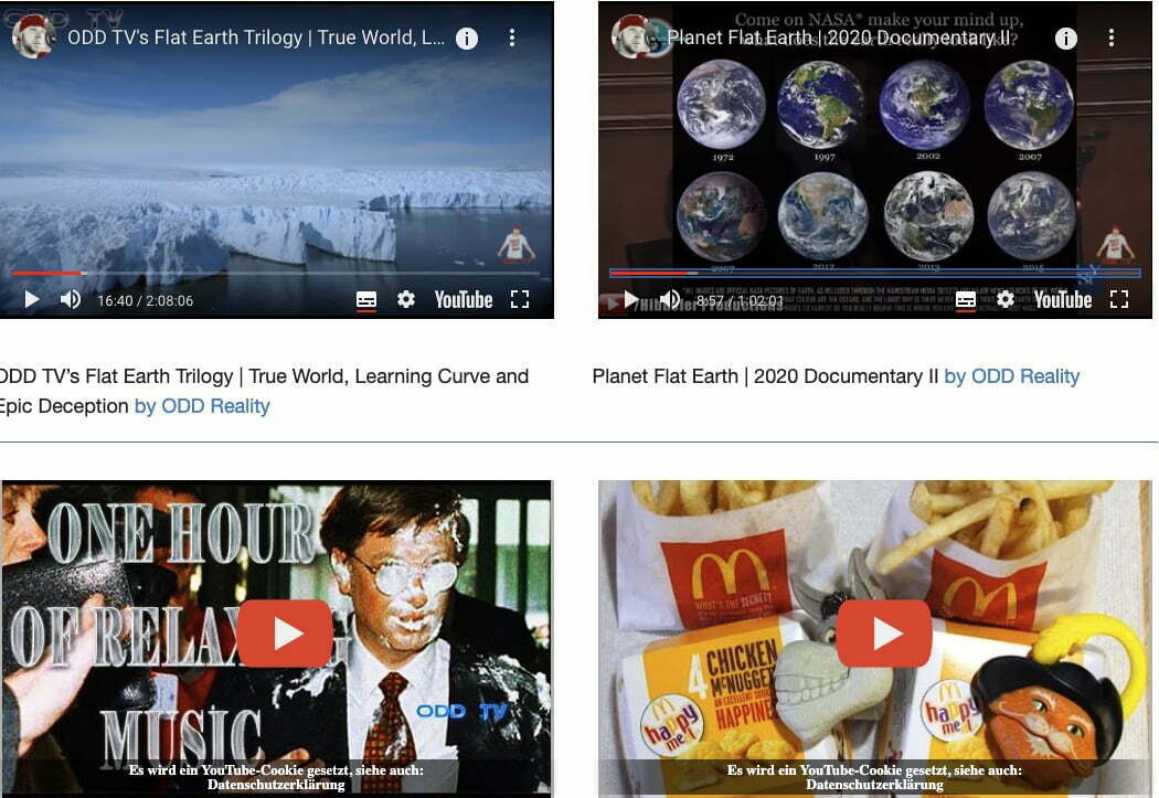 Video Collection for sceptic truth seekers