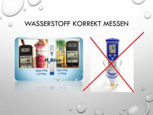 36-Wasserstoff korrekt messen