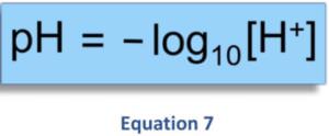 Zusammenhang zwischen dem geloesten H2 - ph-Wert und Redoxpotential Equation 7