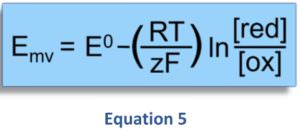 Zusammenhang zwischen dem geloesten H2 - ph-Wert und Redoxpotential Oxidation und Reduktion Equation 5
