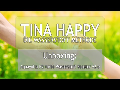 Unboxing Aquavolta Turbo Wasserstoff Booster V2.0