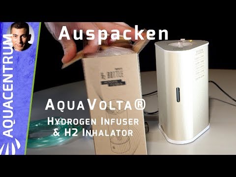 Aquavolta Hydrogen Infuser & H2-Inhalator: Unboxing & Vorstellung