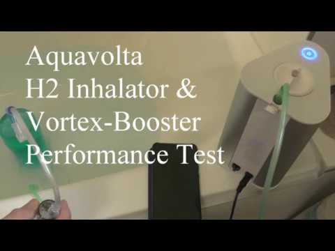 AquaVoltaÂ® Hydrogen-Infuser & H2-Inhalator Performance Test