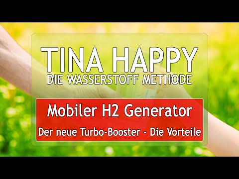 Turbo-Wasserstoff-Booster - über 5ppm Wasserstoff-Wasser Generator - Die Vorteile