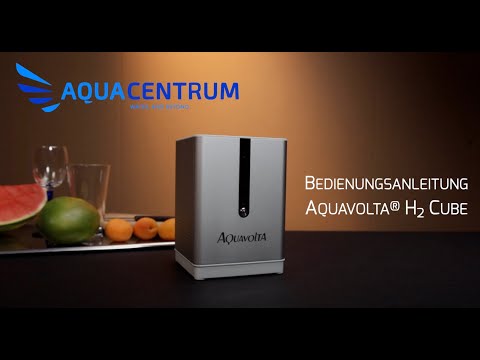 Aquavolta® H2 Cube Inbetriebnahme & Anwendung H2-Inhalation