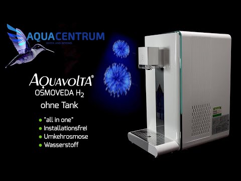 Aquavolta® Osmoveda H2 ohne Tank: Warm & Kalt + H2