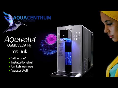 Aquavolta® Osmoveda H2 mit Tank: Warm & Kalt + H2