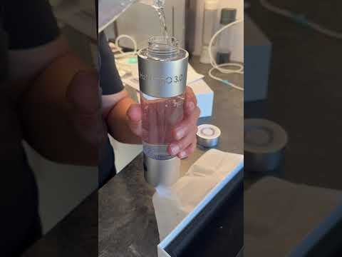 Aquavolta® H2 Turbo 3.0 Wasserstoff Booster |  Platin-beschichtete Titan-Elektroden – Video